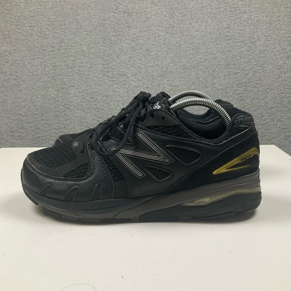 New Balance Other - New Balance Men's Black Sneakers with Subtle Yellow Accent US 9.5
